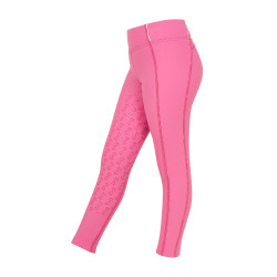 Legging para niña Equestro forrado de polar Rosa castillo