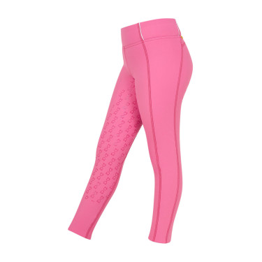 Legging para niña Equestro forrado de polar Rosa castillo