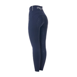 Legging mujer Equestro x FISE full grip corte slim Americana marina Azul marino Legging mujer Equestro x FISE full grip corte slim Americana marina Azul marino