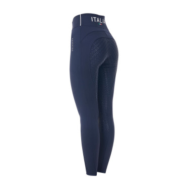 Legging mujer Equestro x FISE full grip corte slim Americana marina Azul marino Legging mujer Equestro x FISE full grip corte slim Americana marina Azul marino