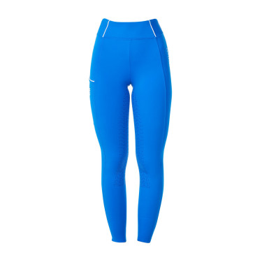 Legging mujer Equestro x FISE full grip corte slim Azul de Savoie Legging mujer Equestro x FISE full grip corte slim Azul de Savoie