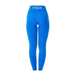 Legging mujer Equestro x FISE full grip corte slim Azul de Savoie Legging mujer Equestro x FISE full grip corte slim Azul de Savoie