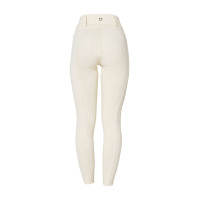 Legging para mujer Equestro de talle alto con trabillas para cinturón Nuez Marr&amp;amp;amp;oacute;n
