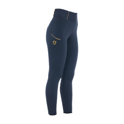 Legging para mujer Equestro ligero de corte slim Americana marina Azul marino