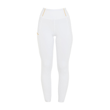 Legging para mujer Equestro ligero de corte slim Blanco Legging para mujer Equestro ligero de corte slim Blanco