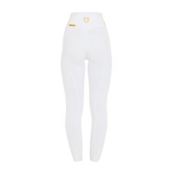 Legging para mujer Equestro ligero de corte slim Blanco Legging para mujer Equestro ligero de corte slim Blanco