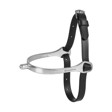 Correas de espuelas Equestro de cuero Negro