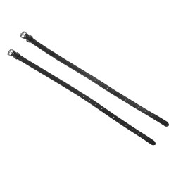 Correas de espuelas Equestro de cuero Negro