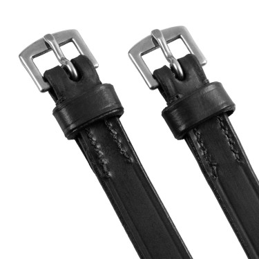 Correas de espuelas Equestro de cuero Negro