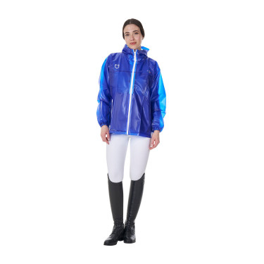 Impermeable unisex Equestro x FISE Azul de Savoie Impermeable unisex Equestro x FISE Azul de Savoie