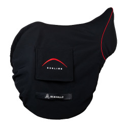 Funda de silla de salto Acavallo Sublime Negro Funda de silla de salto Acavallo Sublime Negro