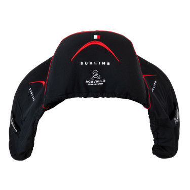 Funda de silla de salto Acavallo Sublime Negro Funda de silla de salto Acavallo Sublime Negro