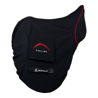 Funda de silla de doma Acavallo Sublime Negro