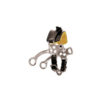 Hackamore de acero inoxidable Umbria Equitazione Castaño Marr&amp;amp;amp;oacute;n