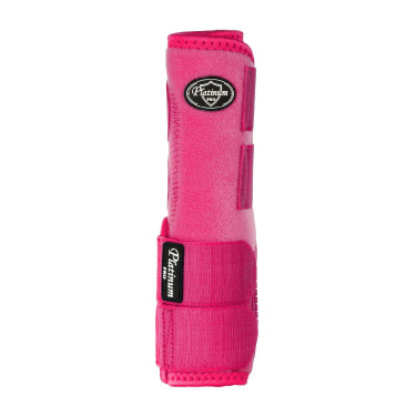 Guarniciones posteriores western Platinum Pro Star Anatomic Fucsia Rosa