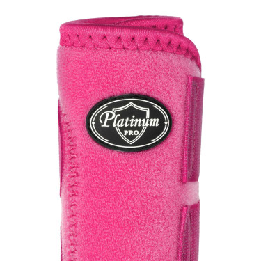 Guarniciones posteriores western Platinum Pro Star Anatomic Fucsia Rosa