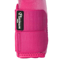 Guarniciones posteriores western Platinum Pro Star Anatomic Fucsia Rosa