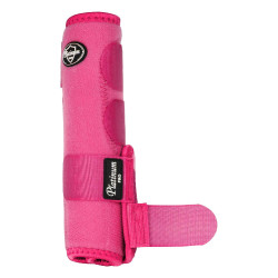 Guarniciones posteriores western Platinum Pro Star Anatomic Fucsia Rosa