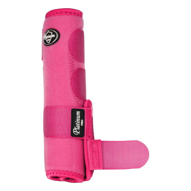 Guarniciones posteriores western Platinum Pro Star Anatomic Fucsia Rosa