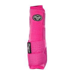 Protectores delanteros western Platinum Pro Star Anatomic Fucsia Rosa