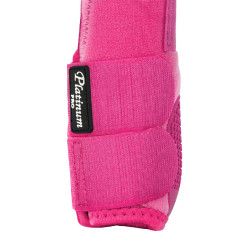 Protectores delanteros western Platinum Pro Star Anatomic Fucsia Rosa