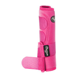 Protectores delanteros western Platinum Pro Star Anatomic Fucsia Rosa