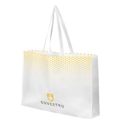 Gran bolsa de compras Equestro no tejida (75×45×15 cm)