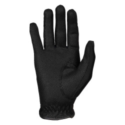 Guantes de tejido técnico Equestro X FISE Negro Guantes de tejido técnico Equestro X FISE Negro