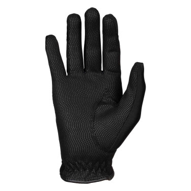 Guantes de tejido técnico Equestro X FISE Negro Guantes de tejido técnico Equestro X FISE Negro