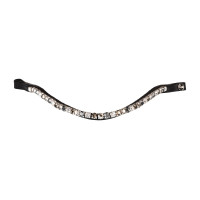 Frontalera Supreme Shade con strass Negro / Gris
