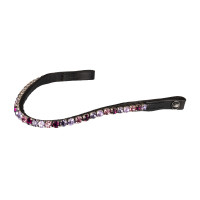 Frontalera Supreme Shade con strass Negro / morado