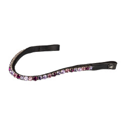 Frontalera Supreme Shade con strass Negro / morado