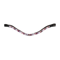 Frontalera Supreme Shade con strass Negro / morado