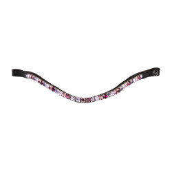 Frontalera Supreme Shade con strass Negro / morado
