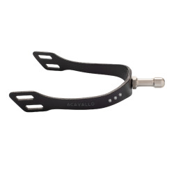Espuelas Acavallo Arena Aluplus 2.0 con strass Negro