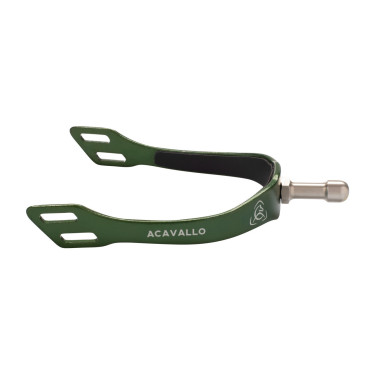 Espuelas Acavallo Arena Aluplus 2.0 Caza verde