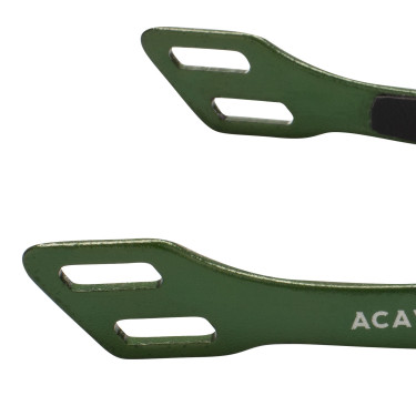 Espuelas Acavallo Arena Aluplus 2.0 Caza verde