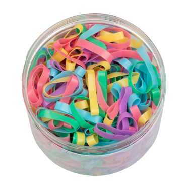 Elásticos para crin Supreme (caja de 500 uds) Multicolor