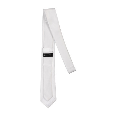 Corbata de concurso Equestro x FISE con logotipo bordado Blanco