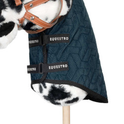 Manta para hobby horse Equestro Marino Azul marino