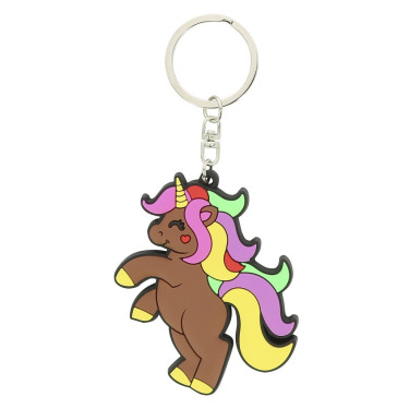 Llavero Equi-Kids Castaño Marrón Llavero Equi-Kids Castaño Marrón