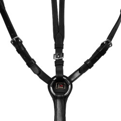 Pechopetral Supreme hunting con martingala ajustable Negro