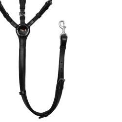 Pechopetral Supreme hunting con martingala ajustable Negro