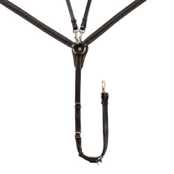 Pechopetral de cuero Equestro con martingala | Equitación