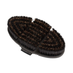 Cepillo suave natural flexible Equestro Negro Cepillo suave natural flexible Equestro Negro