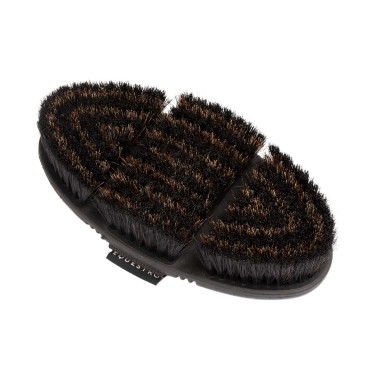 Cepillo suave natural flexible Equestro Negro Cepillo suave natural flexible Equestro Negro