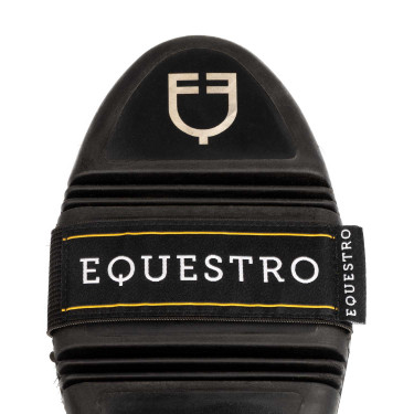 Cepillo suave natural flexible Equestro Negro Cepillo suave natural flexible Equestro Negro