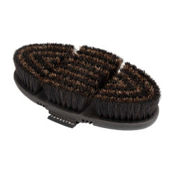 Cepillo suave natural flexible Equestro Negro Cepillo suave natural flexible Equestro Negro