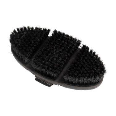 Cepillo Equestro flexible con cerdas cortas sintéticas Negro Cepillo Equestro flexible con cerdas cortas sintéticas Negro