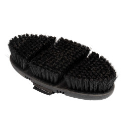 Cepillo Equestro flexible con cerdas cortas sintéticas Negro Cepillo Equestro flexible con cerdas cortas sintéticas Negro